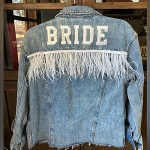 Custom Made BRIDE Denim Jacket